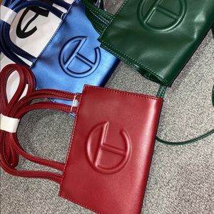 Small Telfar Shopping Bag Oxblood